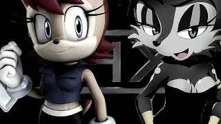 THX Tex 4 &ldquo;Meet Sally Acorn&rdquo; Logo With Lupe The Wolf And Princess Sally Acorn