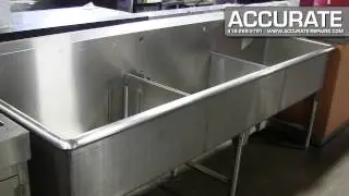 3 Well Stainless Steel Sink