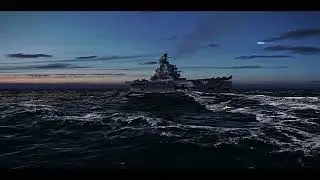 Cold Waters - cinematic moment (Kiev - aircraft carrier)