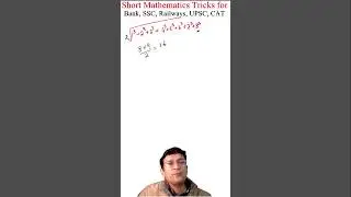Short Mathematics Tricks 63 | SSC,Railway,UPSC,CAT, Bank #shortsfeed #shorts #ssccgl #railwayexam