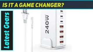 Best 240W USB C Charger? GaN 8-Port Fast Charging Block Tested!