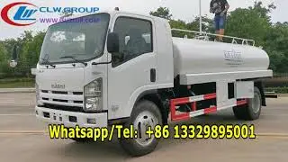 ISUZU ELF 10000liters potable water delivery service truck