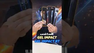 Smoothest Pen Ever ✨ | Japanese Uni-ball Gel Impact #shorts #SYShorts 915