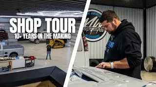 Inside the New MwCustoms 70x120 Pole Barn — Full Shop Tour