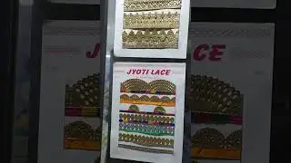 Multicolored fancy #cutwork #lace #surat #textiles #craft