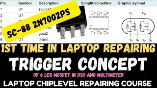 6 LEG MOSFET WORKING CONCEPT IN LAPTOP MOTHERBOARD   EXPLAINED || Laptop Chip-Level Repairing