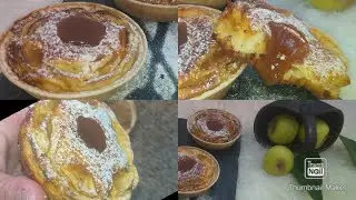 ترتلات التفاح 🍏 و المربى يوجدوا في 10 دقائق.  Tartelettes aux pommes 10mn