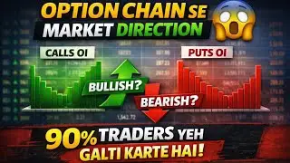 Option Chain Analysis in Hindi | Call Put Data Se Market Direction Kaise Pata Kare
