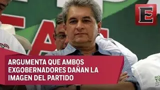 PRI expulsa a Tom&aacute;s Yarrington y suspende derechos de Borge