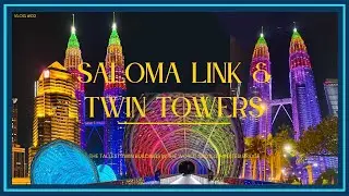 Walking from Saloma Link to the Twin Towers 🌉✨