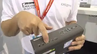 CES 2014 Creative Labs Sound Blaster Roar