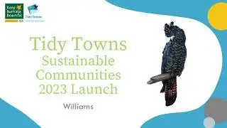 Tidy Towns Sustainable Communities Awards launch in Williams.