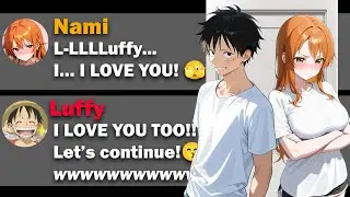 Luffy and Nami Stuck in a ‘Can’t Leave Unless…’ Room! | One Piece Discord Server