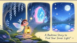 The Little Glow-Wisp's Journey | A Bedtime Story About Finding Your Inner Light
