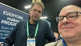 CES2020: Me being silly at the Case Western Reserve University booth (I work at there, I can joke!)