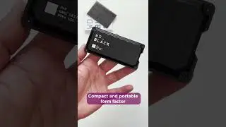WD_Black P40 is a compact SSD that lights up your game storage while sporting impressive speeds.