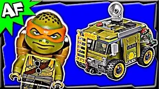 TURTLE VAN TAKEDOWN 79115 Lego TMNT Teenage Mutant Ninja Turtles Stop Motion Set Review