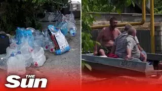 Thousands without drinking water in Ukraine following destruction of dam in southern Ukraine