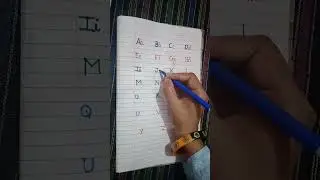 A to z letter drawing#viral#viralvideo #alphabetart #handwriting #letterdrawing  ll