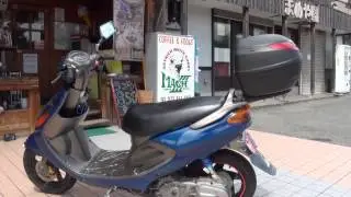 カリカリチューンサウンドを響かせ　グランドアクシス　Grand Axis　YA100W　117.2cc  ヤマハ・アクシス　YAMAHA