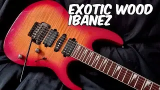 IBANEZ RG470DXFMSB SUNBURST with Flame maple top