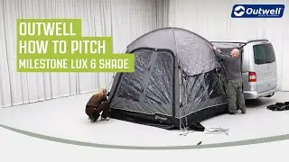 How to Pitch: Milestone Lux & MIlestone Shade | Outwell 2023