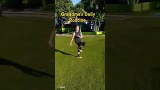 Grandma's Daily Routine #youtubeshorts #shortsvideo #dailyroutine #healthy #enjoy #happy
