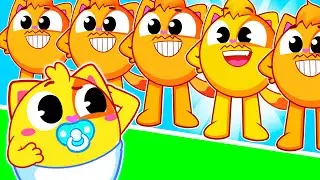 Daddy Copycat | Where Is My Real Daddy? | Funny Song For Baby & Nursery Rhymes by Toddler Zoo