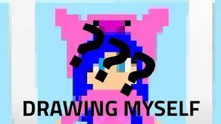 TRYING TO DRAW MYSELF IN PIXEL ART CREATOR!