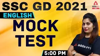 SSC GD 2021 | SSC GD English | Mock Test