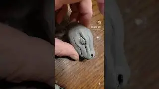 Polymer Clay Dragon WIP #supersculpeyclay #dragonartwork #polymerclaysculptures #artfairmerch