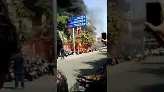 Reason of fire at Sarthana surat. #suratfire