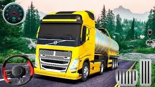 Realistic Oil Truck Cargo Trailer Driving - Transporter Delivery Truck Simulator _  Android GamePlay