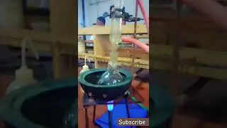 simple reflux condenser set up.