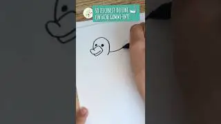 💧Quietscheente zeichnen, Sketchnotes, doodle, einfach zeichnen lernen, Gummi-Ente 🦆.