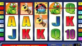 Beetle Mania videoslot gameplay video GlobalSlots Casino