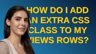 Drupal: How do I add an extra css class to my Views rows?