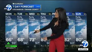 Slight rain chances linger before big warm-up in SoCal this week