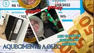 QUANTO GATAMOS DE ENERGIA NESSE INVERNO REFORMA