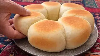 The Easiest Homemade Pan Bread Recipe | No Oven, No Milk, No Eggs