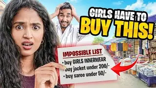 Boys Gave Girls the Worst List 😭 | Boys vs Girls Street Shopping ⏱️ (Pune) | Mad for Fun