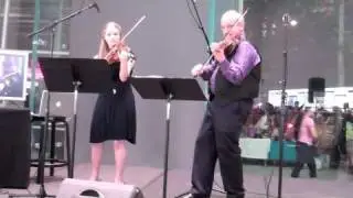 Funky Hippo from Stylistic Duets for Solo Violin