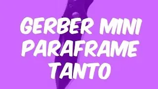 Gerber Paraframe Mini Tanto Review