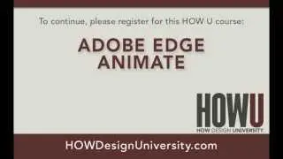 Adobe Edge Animate Online Course