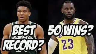 Reacting To 2019 - 2020 NBA Win Projections - Lakers Underrated?