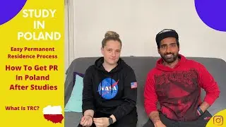 STUDY IN POLAND 🇵🇱 / How To Get PR In Poland After Studies / PR and TR / Easy Way 2020 (Hindi)