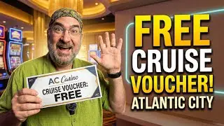 Day trip to Atlantic City casino to pick up a free cruise! No car!