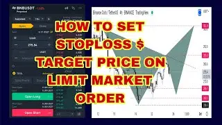 HOW TO SET STOPLOSS AND TARGET PRICE ON LIMIT MARKET ORDER