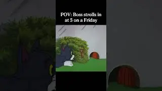 The Friday 5 o'clock boss entrance #hr #hrhumor #officelife #relatable #hrconsulting #corporatelife