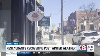 Local businesses work to recover from winter storm closures